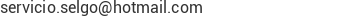 Correo electr&oacute;nico de SELGO, C.A.