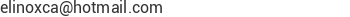 Correo electr&oacute;nico de ACEROS ELINOX, C.A.