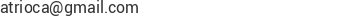 Correo electr&oacute;nico de Atrio Molduras y Prefabricados C.A.