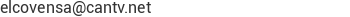 Correo electr&oacute;nico de ELCOVENSA