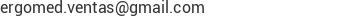 Correo electr&oacute;nico de ERGOMED