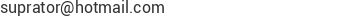 Correo electr&oacute;nico de SUPRATOR C.A.