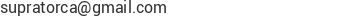 Correo electr&oacute;nico de SUPRATOR C.A.