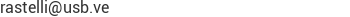 Correo electr&oacute;nico de RPRM & ASOCIADOS C.A.