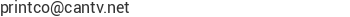 Correo electr&oacute;nico de Printco
