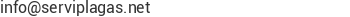 Correo electr&oacute;nico de Serviplagas