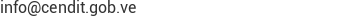 Correo electr&oacute;nico de Fundación Cendit