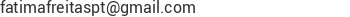 Correo electr&oacute;nico de Fatima Freitas