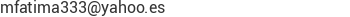 Correo electr&oacute;nico de Fatima Freitas