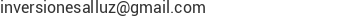 Correo electr&oacute;nico de INVERSIONES ALLUZ 2015 C.A.