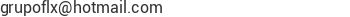 Correo electr&oacute;nico de Grupo FLX, C.A.