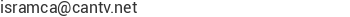 Correo electr&oacute;nico de ISRAMCA