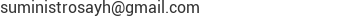 Correo electr&oacute;nico de Distribuidora Suministros AyH