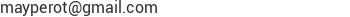 Correo electr&oacute;nico de MAY PEROT