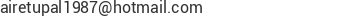 Correo electr&oacute;nico de Inversiones y Suministros Xpress