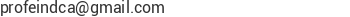 Correo electr&oacute;nico de Profeindca