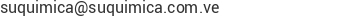 Correo electr&oacute;nico de SUQUIMICA
