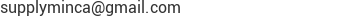 Correo electr&oacute;nico de Inversiones Supplymin C.A.