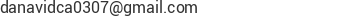 Correo electr&oacute;nico de DISTRIBUIDORA DANAVID C.A