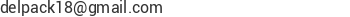 Correo electr&oacute;nico de Delpack 18 C.A.