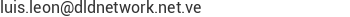 Correo electr&oacute;nico de Dld Network, C.A.
