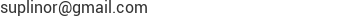Correo electr&oacute;nico de Suplinor Representaciones C.A.