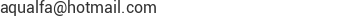 Correo electr&oacute;nico de Aqualfa S.A.