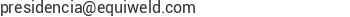 Correo electr&oacute;nico de Equiweld andina ca