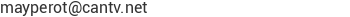 Correo electr&oacute;nico de MAYPEROT SRL