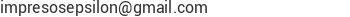 Correo electr&oacute;nico de Impresos Epsilon, C.A.