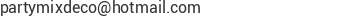 Correo electr&oacute;nico de Partymix