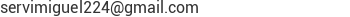 Correo electr&oacute;nico de MIGUEL PINTO