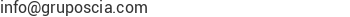 Correo electr&oacute;nico de SCIA, C.A.