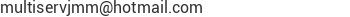 Correo electr&oacute;nico de MULTISERVICIOS JMM., C.A.