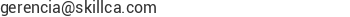 Correo electr&oacute;nico de Skill, c.a.