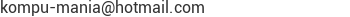 Correo electr&oacute;nico de Kompu Mania C.A.