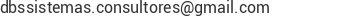 Correo electr&oacute;nico de Dbssistemas