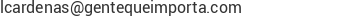 Correo electr&oacute;nico de GENTEQUEIMPORTA, C.A. 