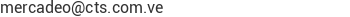 Correo electr&oacute;nico de Cts Metrology C.A.