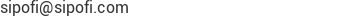 Correo electr&oacute;nico de SIPOFI CA