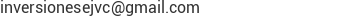 Correo electr&oacute;nico de Inversiones ejvc