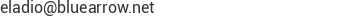 Correo electr&oacute;nico de Blue Arrow, Inc.