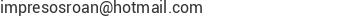 Correo electr&oacute;nico de IMPRESOS ROAN, C.A.