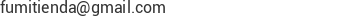Correo electr&oacute;nico de Fumitienda, C.A.